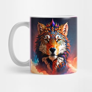 Celestial Doggon - Trippy Psychedelic Art Mug